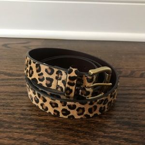 Women’s J.Crew Cheetah Belt